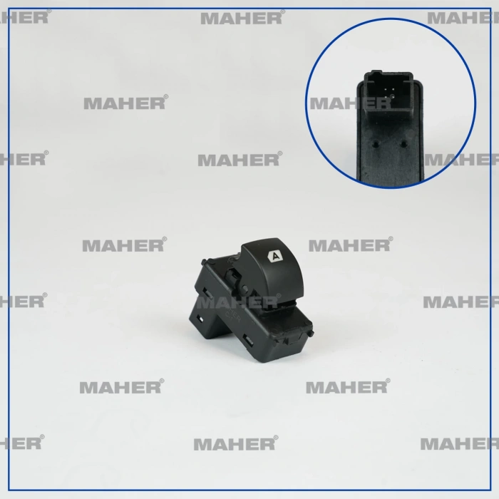 Cam Açma Düğmesi Partner Tepee / Berlingo Iıı (Tekli) Sağ (Oem No:6490Hq)