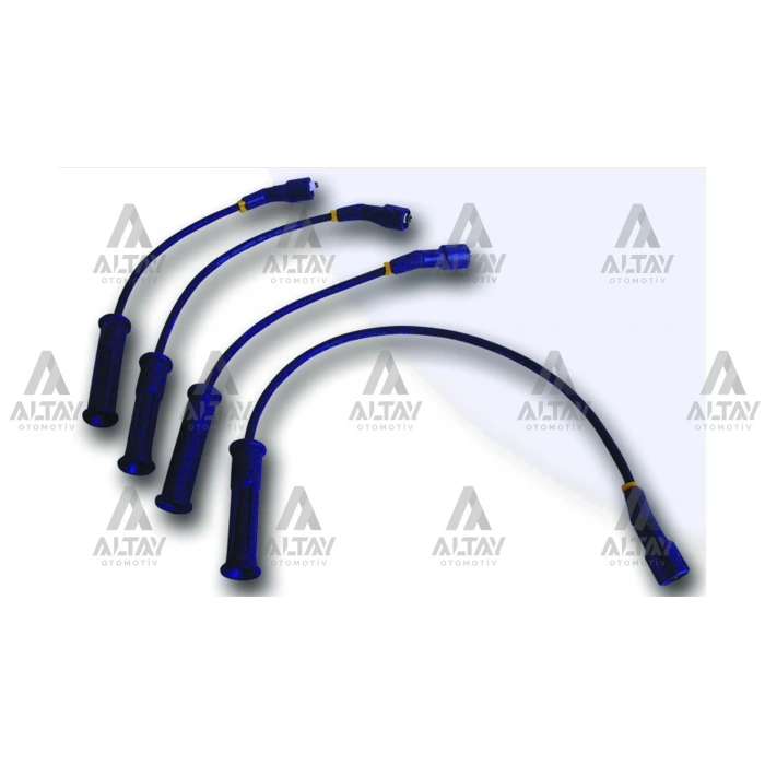 Buji Kablosu Takım Megane I  1996-2003 / Clio Iı 1998-2005 / R19 88-2000 1.6 8V (Lpg) (Oem No:7700273226)