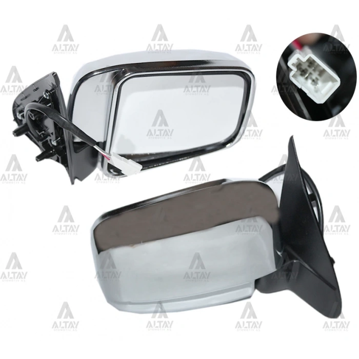 Ayna Dış Dikiz B2500 2000-2006 Elektrikli Krom Sağ (Oem No:Uj0769120)