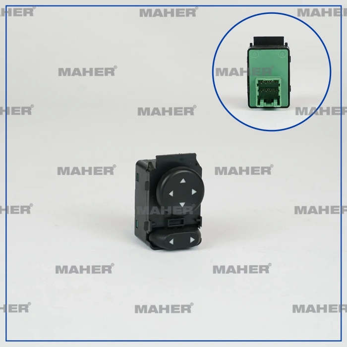 Düğme Ayna Ayar Linea / Albea / Palio / Marea / Brava / Doblo (Oem No:735298499)