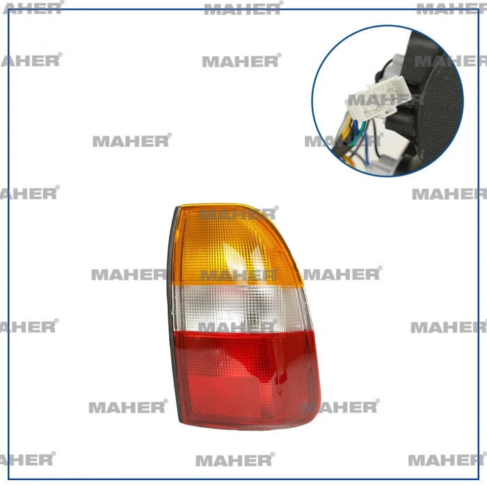 Stop Lambası L200  1999-2004 Kırmızı-Sarı Sağ (Oem No:Mr109128)