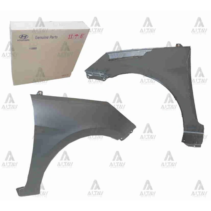 Çamurluk Accent 2011 Sonrası Blue Deliksiz Ön Sağ (Oem No:663211R350)