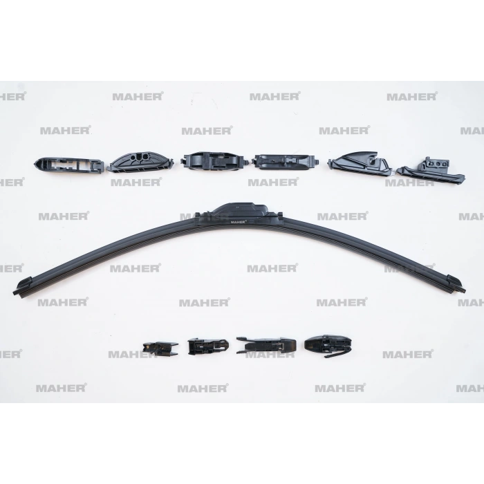 Silecek Süpürgesi Tek Tip Üniversal 11 Aparatlı 24 Muz (600Mm)