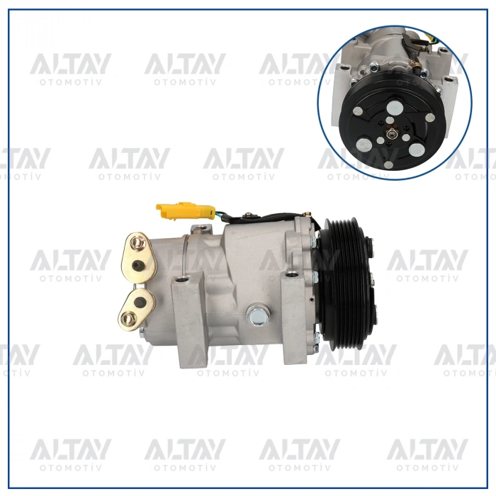 Klima Kompresörü Combo E / Berlingo Cıı-Cııı / Xsara / 206+ / 307 / Partner (Oem No:9684480480)