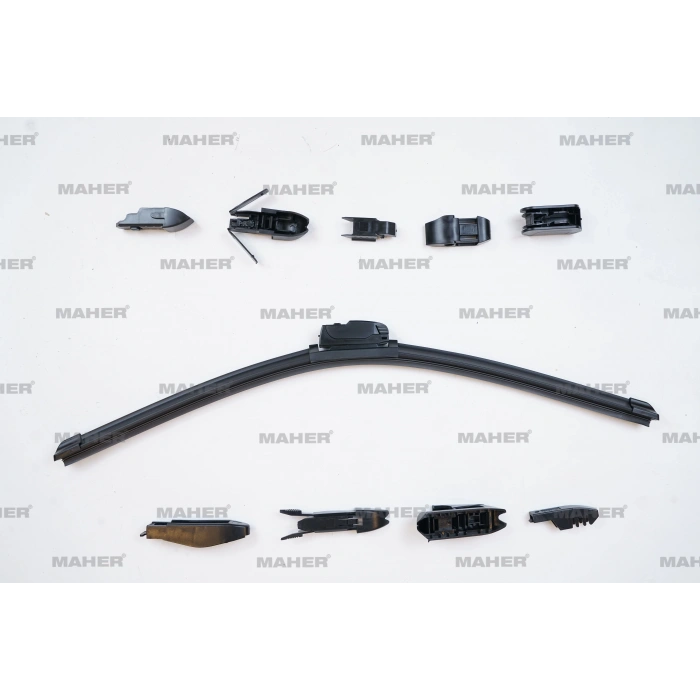 Silecek Süpürgesi Tek Tip Üniversal 10 Aparatlı-2020 Muz (500Mm)