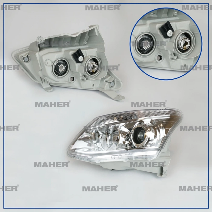 Far D-Max 2012-2015 Mercekli Beyaz Sol (Oem No:8981253855B)