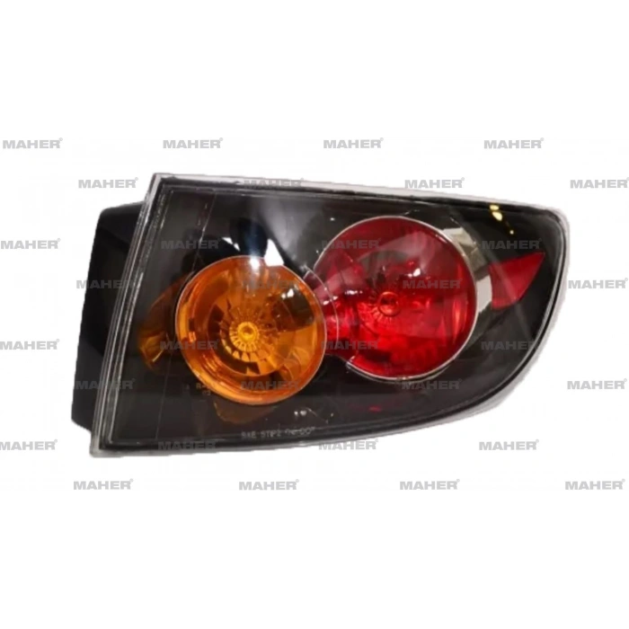 Stop Lambası Mazda 3 2006-2009 Dış Sedan Siyah Sağ (Oem No:Bn9A51150C)