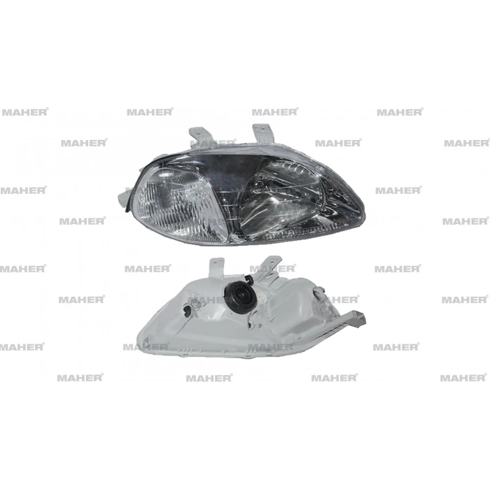 Far Civic  1996-1998 Sedan-Hb. Elektrikli Sağ (Oem No:33101S04G02)