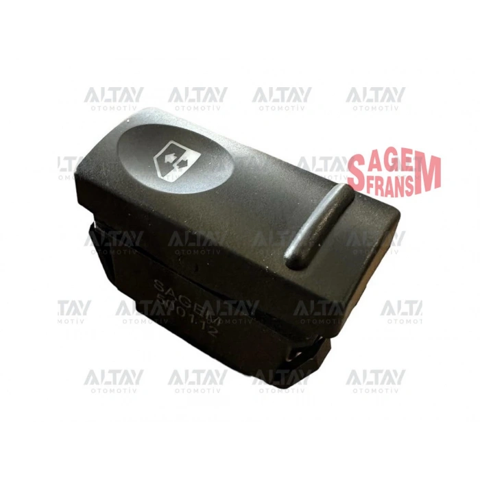 Cam Açma Düğmesi R19 Ön Sağ Tekli (Oem No:7700817337)