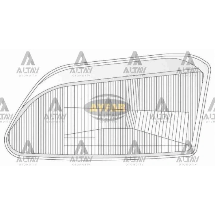 Far Camı Megane / Scenic Sol (Oem No:C11221)