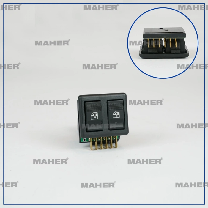 Cam Açma Düğmesi Doğan L / Uno (Çiftli) Sol (Oem No:181449680)