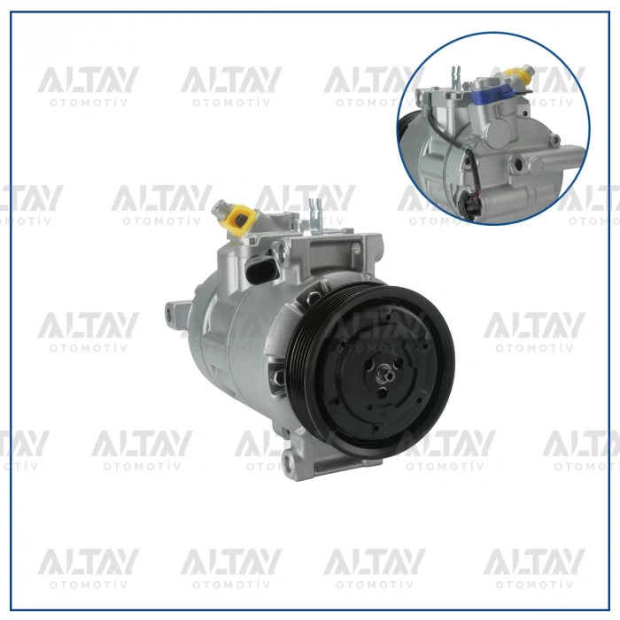 Klima Kompresörü Transporter T6 2010 Sonrası Caaa-Caab-Caac 2.0 Tdi (Oem No:7E0820803G)