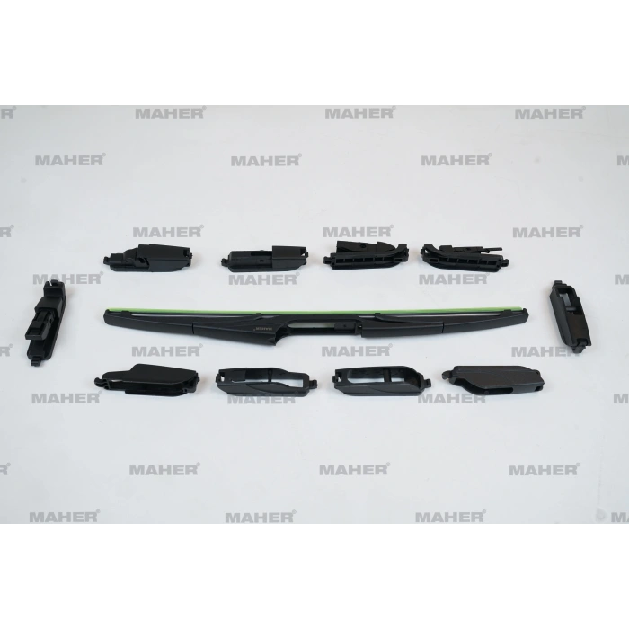 Silecek Süpürgesi Plastik Tip 10 Aparatlı 14 Arka (350Mm)