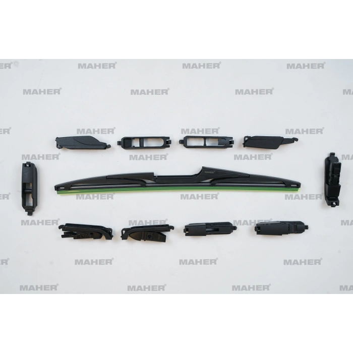 Silecek Süpürgesi Plastik Tip 10 Aparatlı 14 Arka (350Mm)