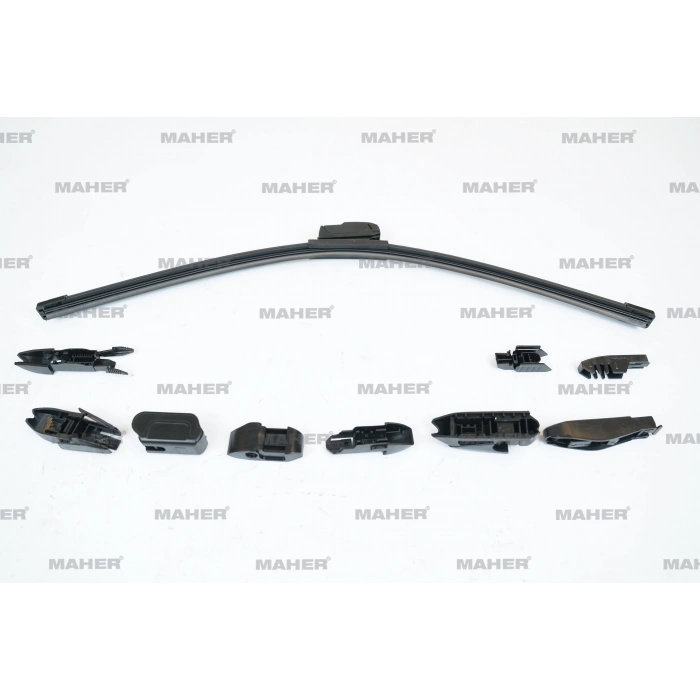 Silecek Süpürgesi Tek Tip Üniversal 10 Aparatlı 21 Muz (530Mm)