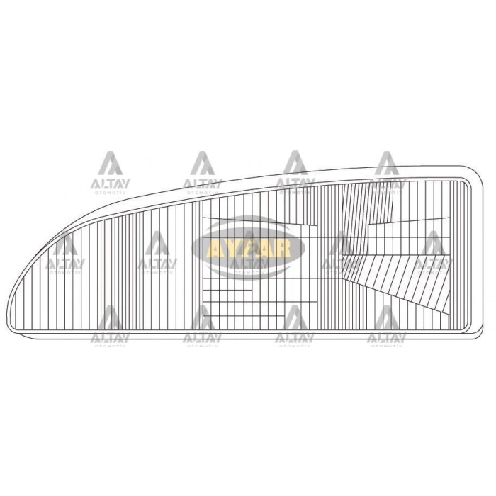 Far Camı H-100 Minibüs Sol (Oem No:C11508)