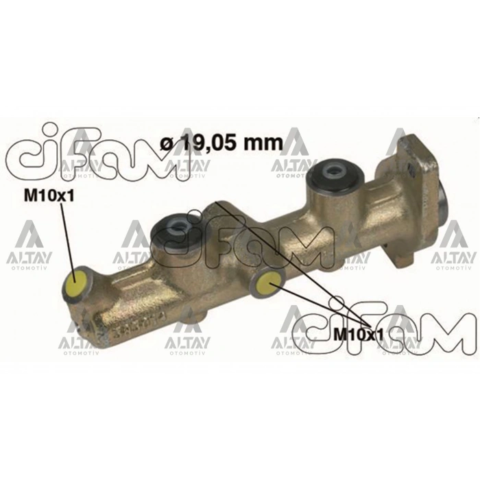 Fren Ana Merkez Dogan / Sahın / Kartal / M.131 / Dks 79-2002 Döküm 19,05Mm (Oem No:85002875)