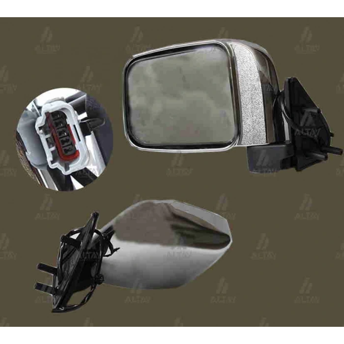 Ayna Dış Dikiz Pıckup 2003 Sonrası Yd25 Elektrikli Krom Sol (Oem No:963023S420)
