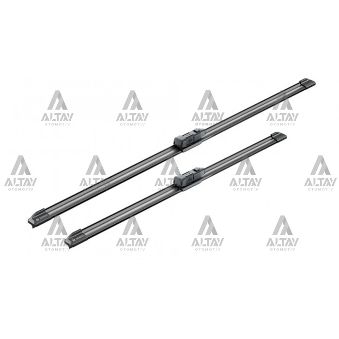 Ön Cam Silecek Takımı Q8 2018 Sonrası Fıskiyesiz / T Roc 2018-2021 / Taycan 2019 Sonrası / Rexton-Musso 2017 Sonrası Aerotwın A621S 65+50Cm (Oem No:2Ga998002)