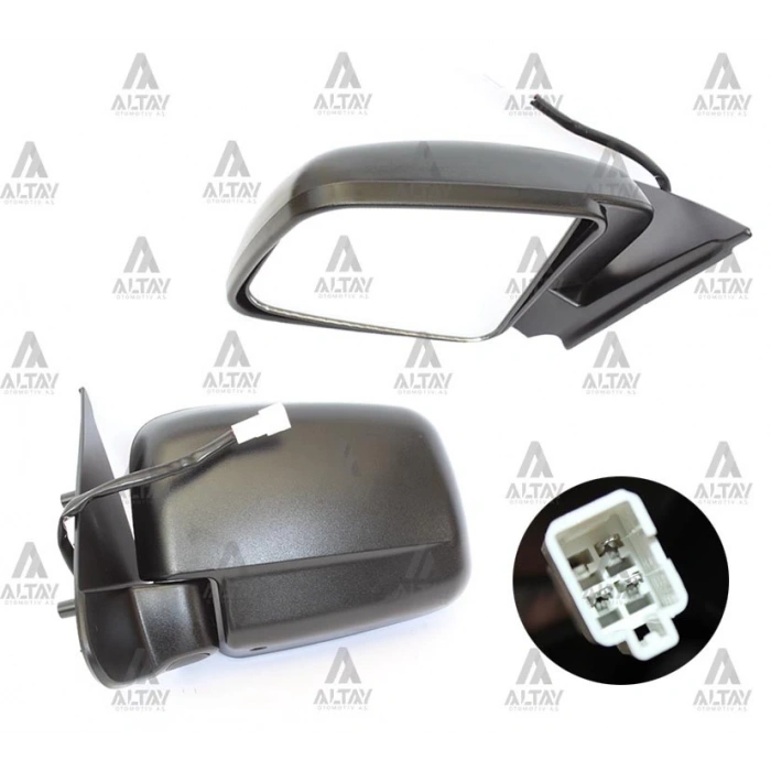 Ayna Dış Dikiz B2500 2000-2006 Elektrikli Siyah Sol (Oem No:Uj0769180F)