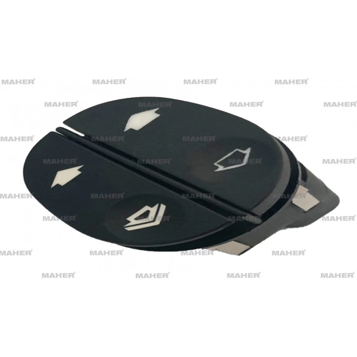 Cam Açma Düğmesi Fiesta / V 347 / Connect 2005 Sonrası (Çiftli) Sol (Oem No:6S6T14529Ab)