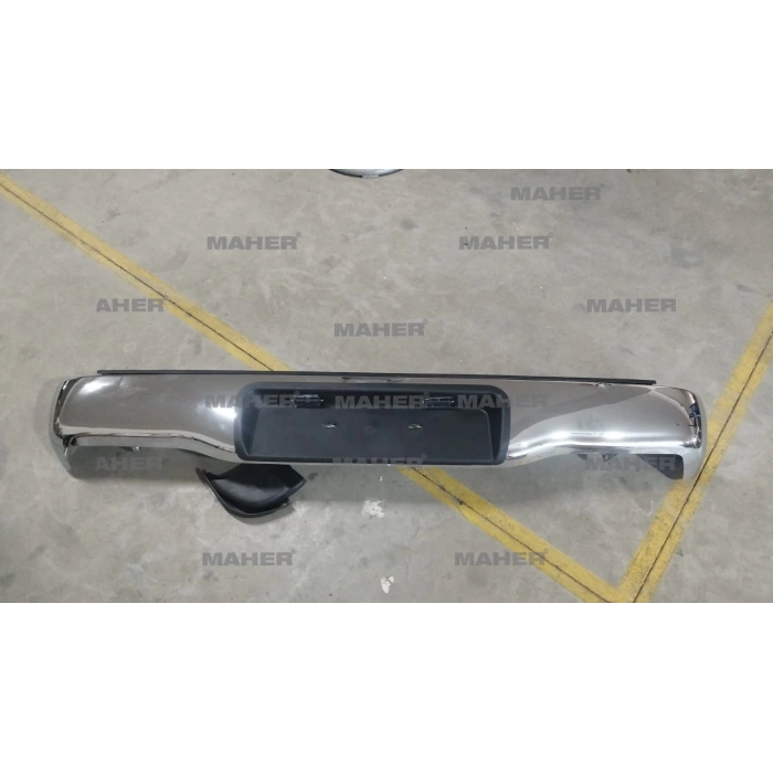Tampon Hilux Arka 2006-2014 Krom Üstü Düz ( Plaka Lambaları+Bakalıtlerı Üstünde) (Hasarlı) (Oem No:521050K010)