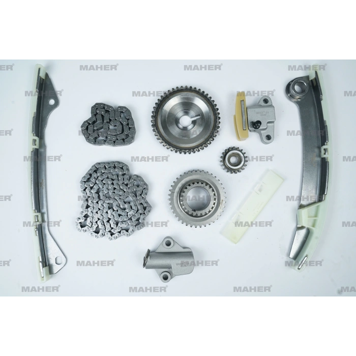 Eksantrik Zincir Seti Qashqai J11 2007-2014 / Xtrail Mr20De 2.0 (10 Parça) (Oem No:13001E4N00)