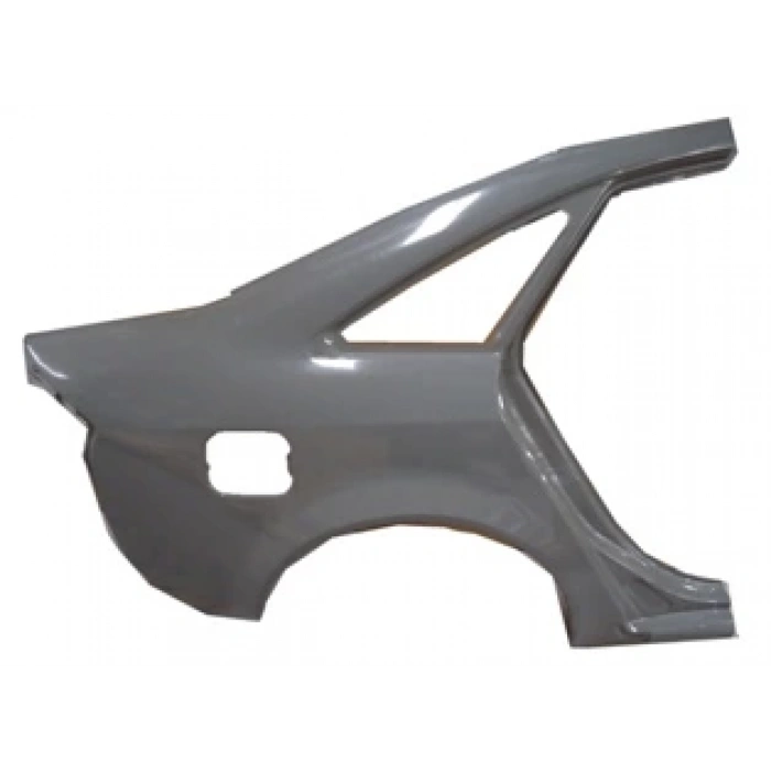 Audi  A6  1998-2001   Arka Çamurluk Sağ Tavana Kadar (Yakıt Depo Delikli) Gri (Bfn) (Oem No:4F5809838)