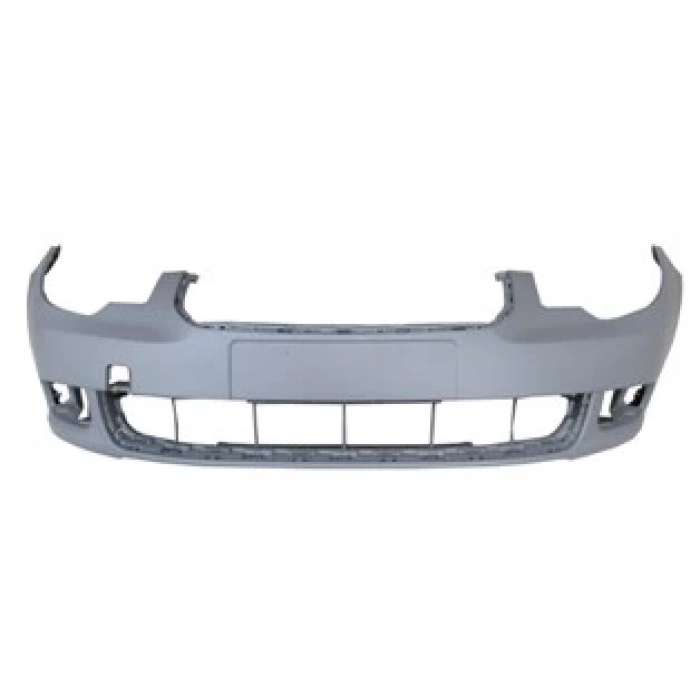 Skoda Superb- 2009-2012 Ön Tampon Siyah (Sis/Panjur Delikli/Sensör Deliksiz) (Tw) (Oem No:3T0807221G)