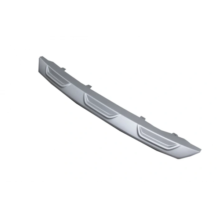 Dacia Sandero Stepway- 2021-2024  Arka Tampon Alt Parça Orta Gümüş Gri (Spoiler)(Tyg) (Oem No:850705579R)