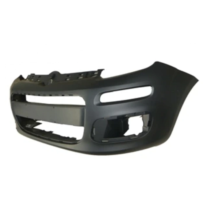 Fiat Panda- 2012-2021  Ön Tampon Siyah (Sis/Panjur Ve Sinyal Delikli) (Eurobump) (Oem No:735555165)