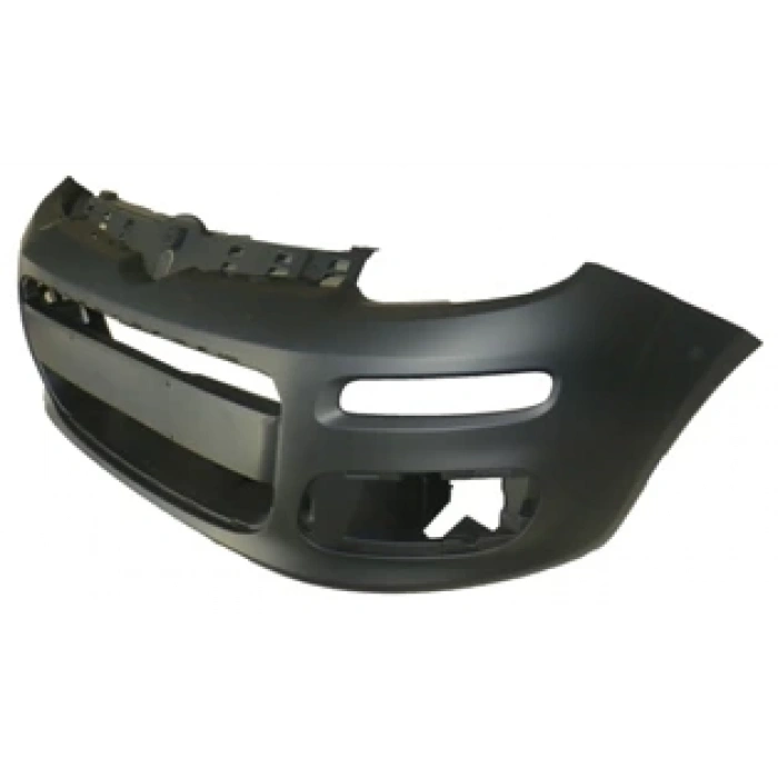 Fiat Panda- 2012-2021  Ön Tampon Siyah (Sis/Panjur Ve Sinyal Delikli) (Eurobump) (Oem No:735555165)