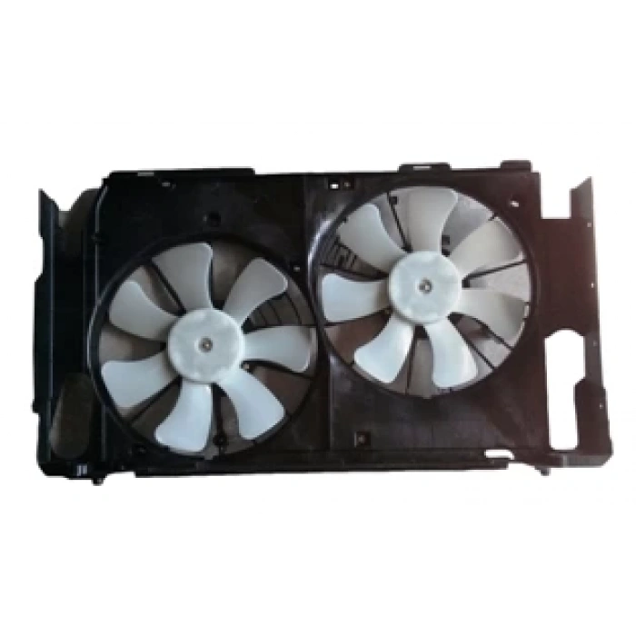 Toyota Rav4- 2004-2006  Radyatör Ve Klima Fan Davlumbazı Çiftli 2.4 L (7+7 Kanat) (Tw) (Oem No:1636328170)