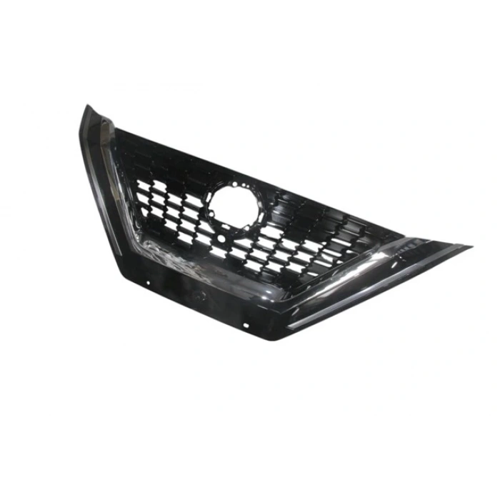 Nissan Qashqai- J12- 2022-2024  Ön Panjur Siyah Nikelaj Çıtalı Kamera Delikli (Tyg) (Oem No:623106Ua2A)