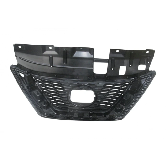 Nissan Qashqai- J11- 2017-2021  Ön Panjur Nikelaj Çıtalı (Kamera Delikli) (Tyg) (Oem No:62310Hv32B)