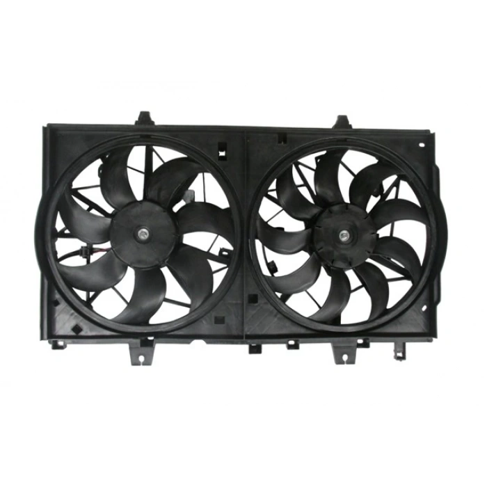 Nissan X Traıl- 2017-2021  Radyatör Ve Klima Fan Davlumbazı Komple Çiftli (7+9 Kanat) (Motorlu) (Oris) (Oem No:214814Cloa)