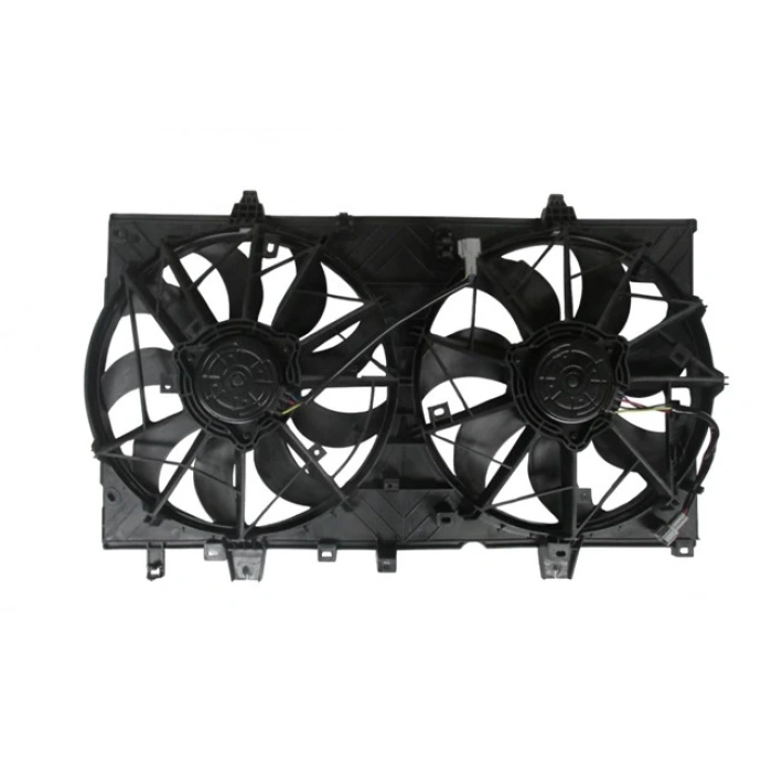 Nissan X Traıl- 2017-2021  Radyatör Ve Klima Fan Davlumbazı Komple Çiftli (7+9 Kanat) (Motorlu) (Oris) (Oem No:214814Cloa)