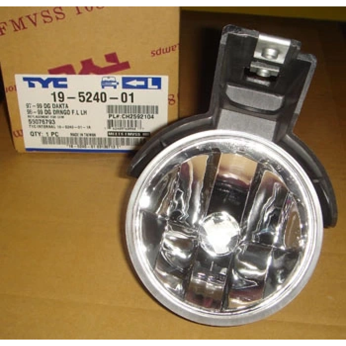 Dodge Durango- 1998-2003  Sis Lambası Sağ Yuvarlak/Bağlantı Plastiğ İle Birlikte (Eagle Eyes) (Oem No:55077266Aa)