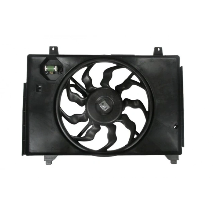 Hyundai Accent- Era- 2006-2012  Radyatör Fan Davlumbazı Komple 1.5 Crdı (9 Kanat) (Motorlu) (Oris) (Oem No:253801E300)