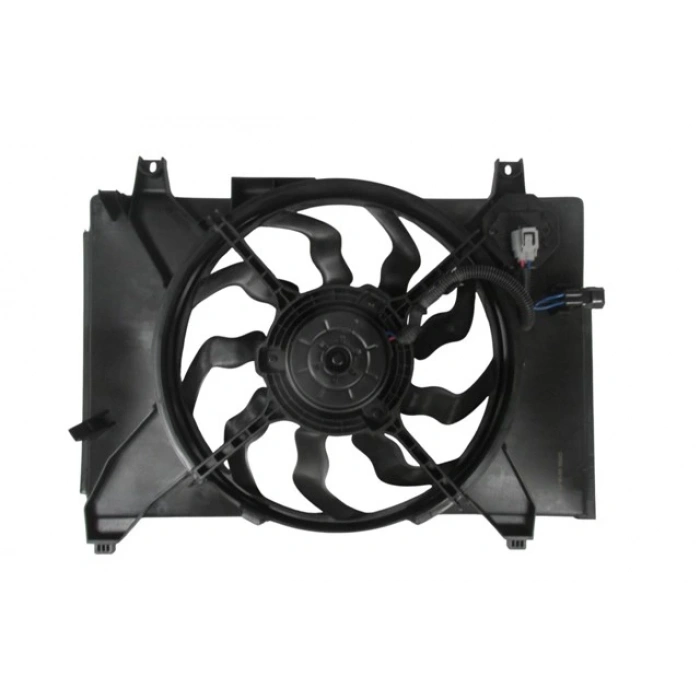 Hyundai Accent- Era- 2006-2012  Radyatör Fan Davlumbazı Komple 1.5 Crdı (9 Kanat) (Motorlu) (Oris) (Oem No:253801E300)