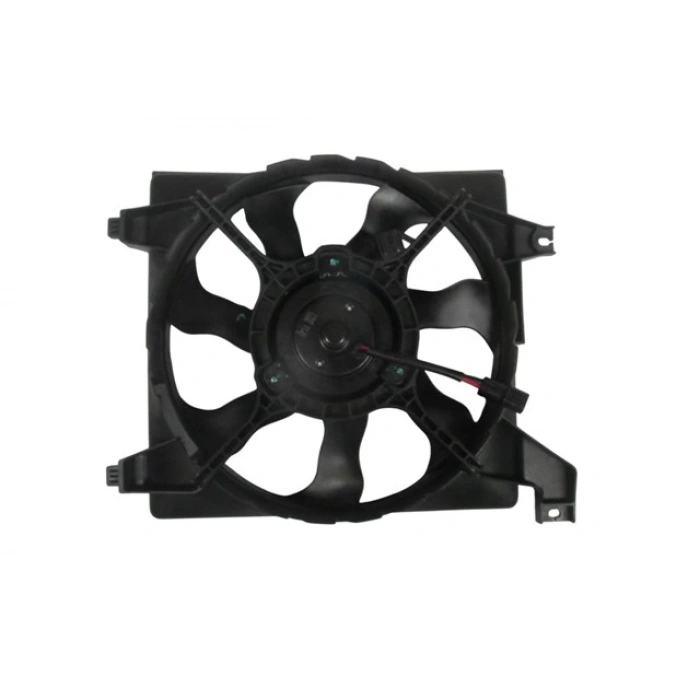Hyundai Accent- Era- 2006-2012  Radyatör Fan Davlumbazı Komple Benzinli (7Kanat) (Motorlu) (Oris) (Oem No:253801E000)