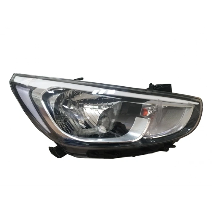 Hyundai Accent- Blue- 2015-2018  Far Lambası Sağ Elektrikli/Motorlu (E Marklı) (Oem No:921021R730)