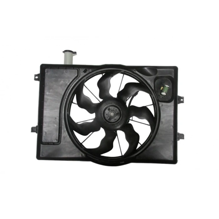 Hyundai Elantra- 2016-2018  Radyatör Fan Davlumbazı Komple Benzinli (7 Kanat) (Su Bidonlu/Motorlu)(Oris) (Oem No:25380F2000)