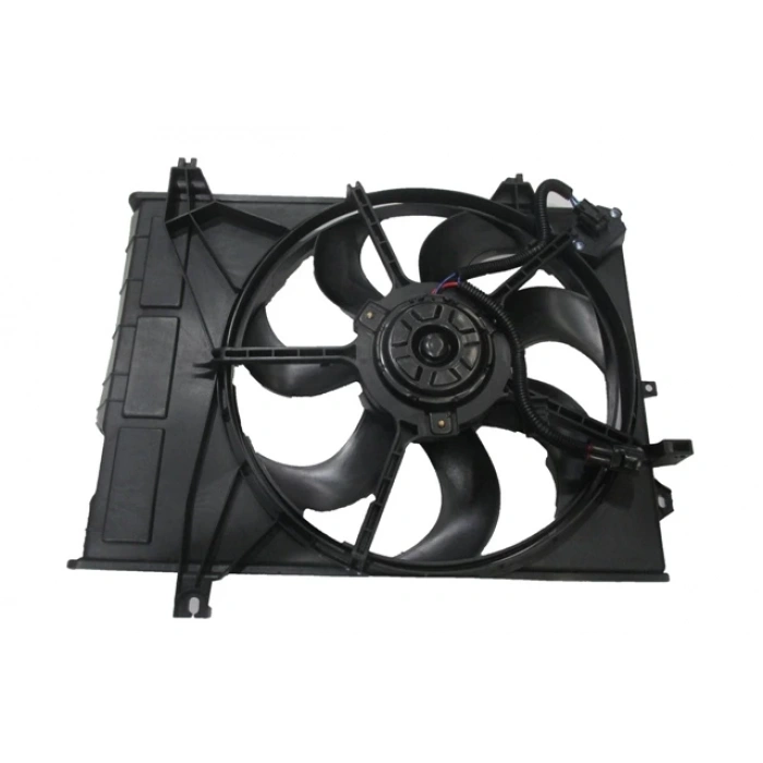 Hyundai Getz- 2003-2005  Radyatör Fan Davlumbazı Komple (7Kanat) (Oem No:253801C100)