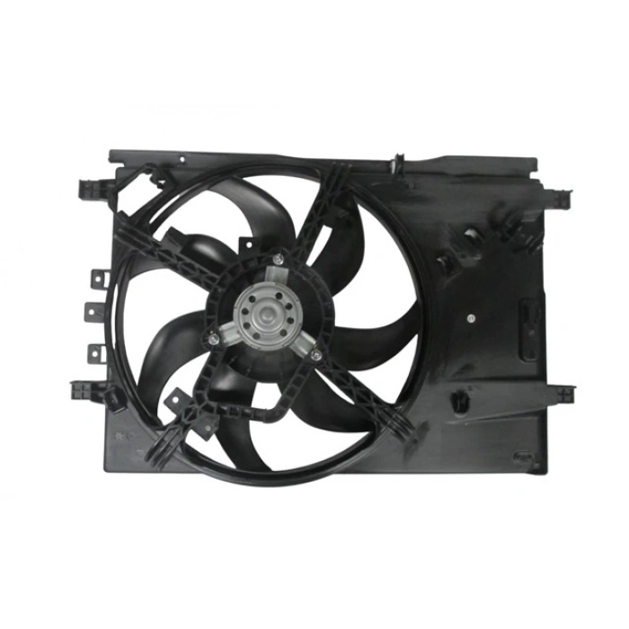Opel Corsa- D- 2007-2014  Radyatör Fan Davlumbazı Komple 1.2/1.4 (7 Kanat) (Motorlu) (Oris) (Oem No:1341392)