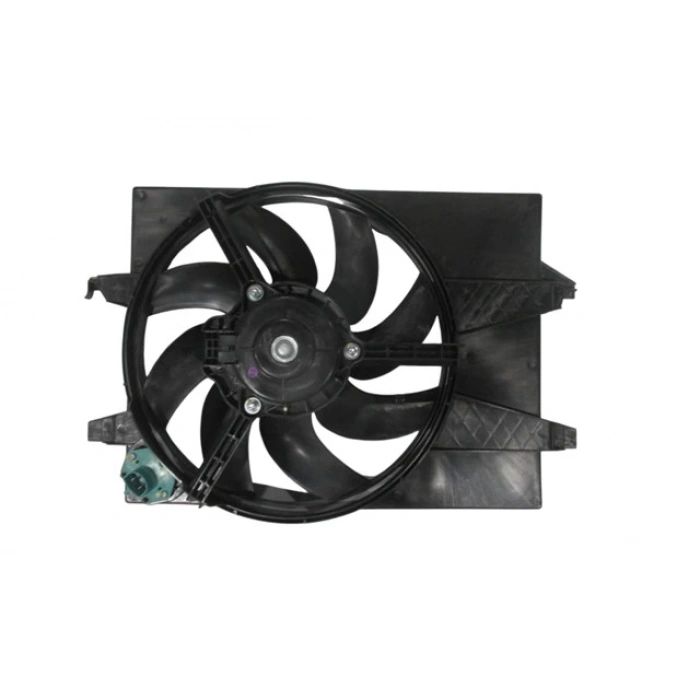 Ford Fiesta- 2007-2009  Radyatör Fan Davlumbazı Komple 1.4 Tdci (8 Kanat) (Motorlu) (Oris) (Oem No:2S6H8C607Ef)