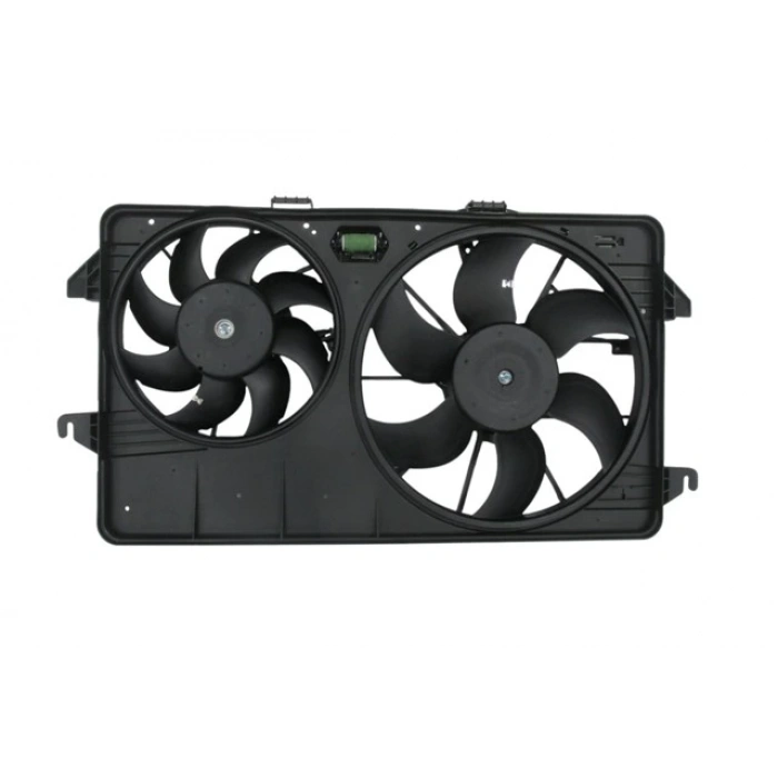 Ford Transit Connect- 2002-2009  Radyatör Ve Klima Fan Davlumbazı Komple Çiftli 1.8 Tdci (Motorlu) Oris (Oem No:9T168C607Aa)