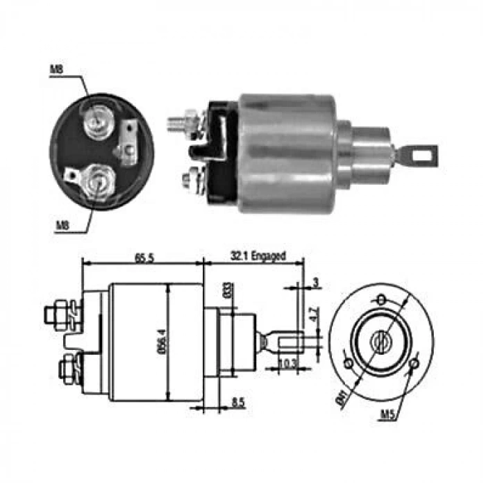 Psa 307 /  405  C4 B.M 1997-Marş Otomatiği (Oem No:583632)