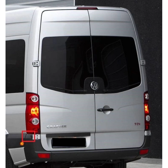 Vw Crafter 2006-2016 Arka Tampon Köşesi Sol  (Oem No:2E1807417)