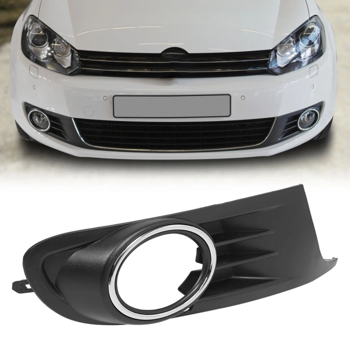 Vw Golf6 2010-2013 Sis Far Kapağı Sağ Nikelajlı-Sıs Far Delıklı (Oem No:5K0853666)